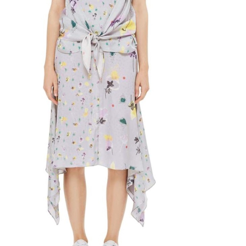 NWT TopShop Mixed Print Skirt